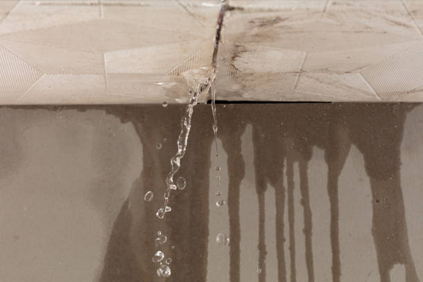 Professional Water Extraction technician working in Westhoff, TX